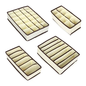 

Underwear Divider Storage Boxes Drawer Lidded Closet Organizer Ropa Interior Organizador for Ties Socks Shorts YB090M5