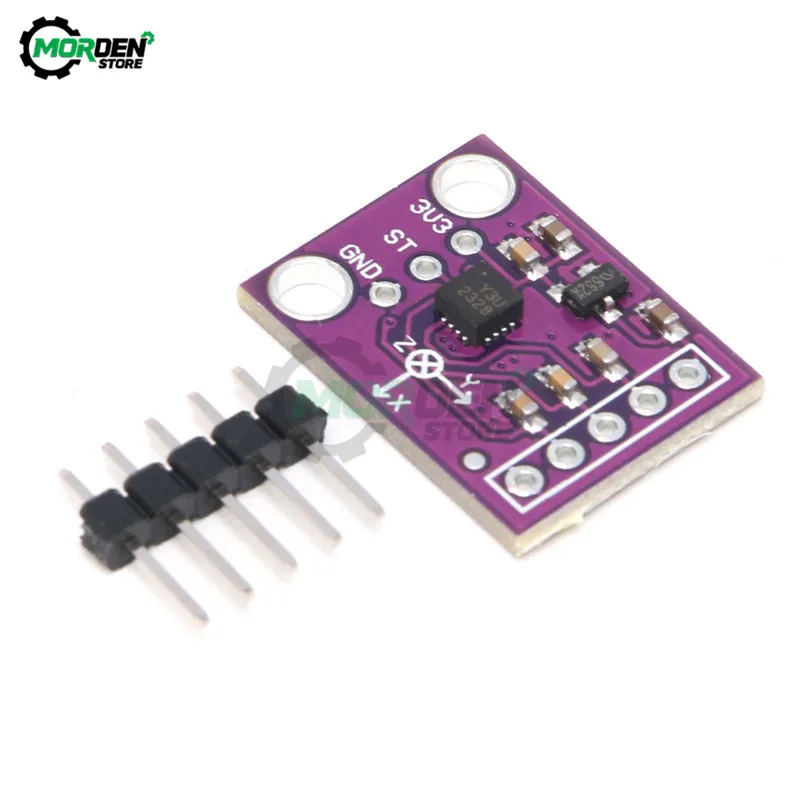 

GY-61 ADXL337 Acelerometro 3-Axis Analog Output 3V-5V Accelerometer Module Angular Transducer