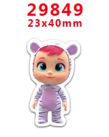 PR29849 30 шт мультяшный персонаж плоское украшение из смолы PR 18797 - Цвет: PR29849