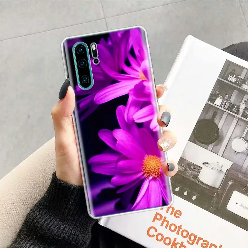 Футляр фиолетового цвета infinity on для huawei P20 P30 P Smart Z Plus P10 mate 30 10 20 Lite Pro силиконовый чехол для телефона