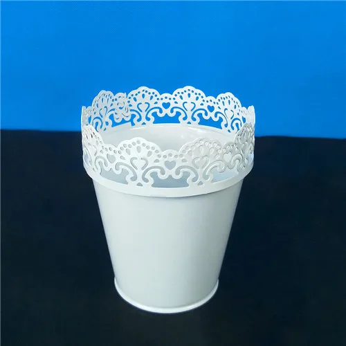 flowertong Tobs белый кружевной край чашки подставка для торта подсвечник, декоративные изделия десертный стол вечерние поставщики торта инструменты выпечки аксессуары - Цвет: flowertong