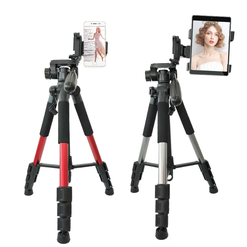 

Manufacturers Direct Selling 1.5m Mobile Phone Live Tripod Aluminium Alloy Camera Bracket Beautification Fill Light Tripod