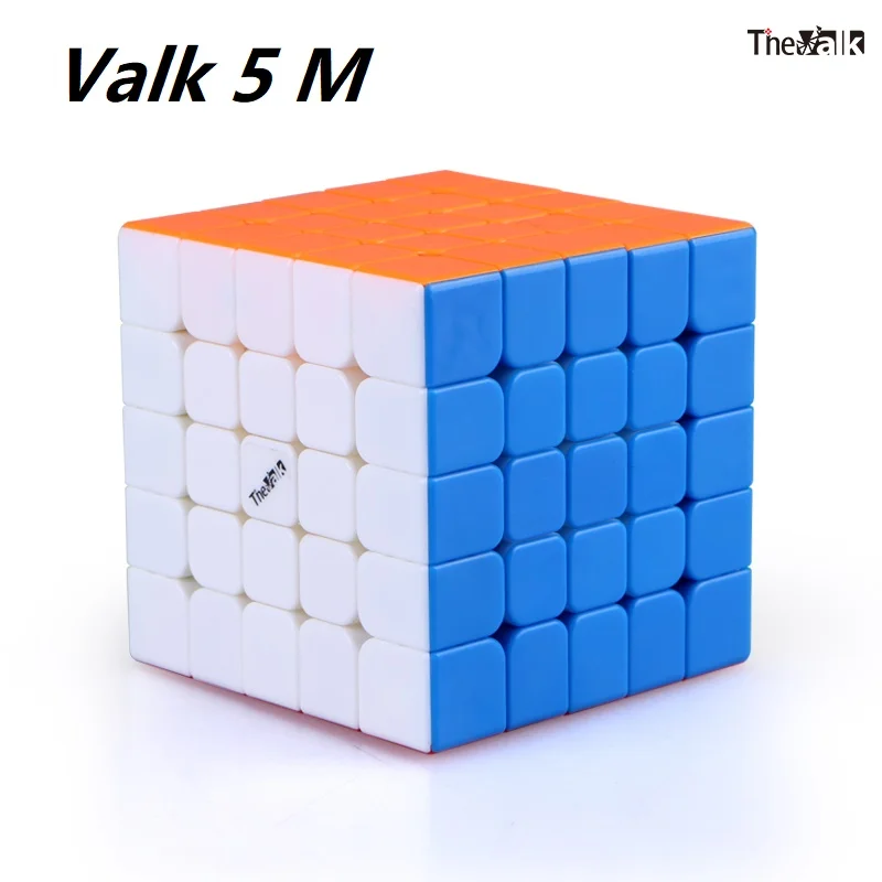 Qiyi Valk5M Магнитный 5x5x5 магический куб Valk5 M 5x5 головоломка скоростной cubo magico вальк 5 WCA