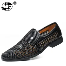 Летние сандалии для папы; дышащая обувь; сандалии для мужчин среднего возраста; обувь с вырезами; мужские кожаные сандалии без застежки;