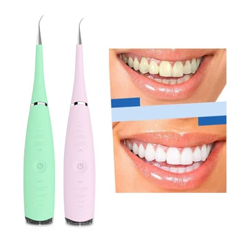 

Portable Electric Sonic Dental Scaler Tooth Calculus Remover Tooth Stains Tartar Tool Dentist Teeth Whitening Oral Hygiene