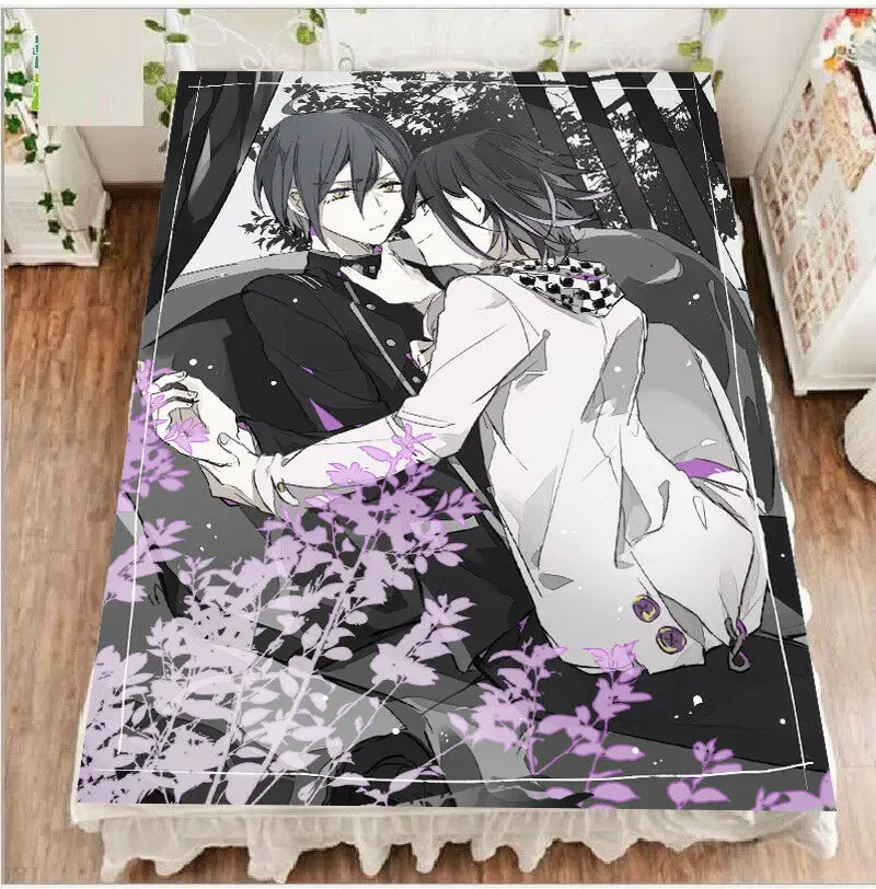 Danganronpa V3: одеяло Killing Harmony простыня Ouma Kokichi Love Fleece 59x79&quot|Одеяла| |
