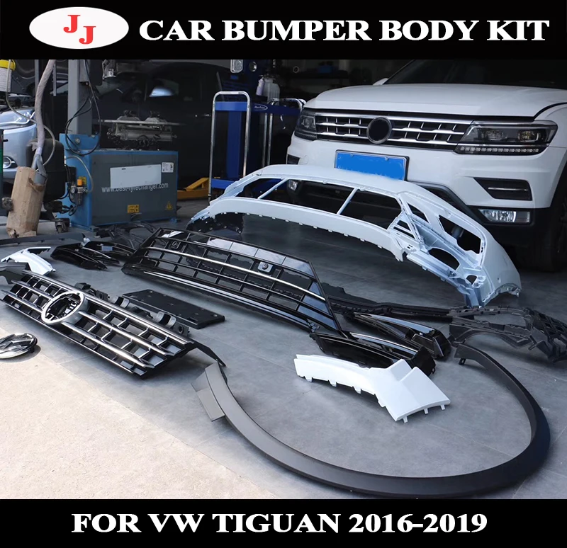 Body kit for Tiguan 2016 2019 retrofit body kit for new tiguan refit