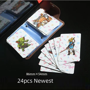 

24pcs NTAG215 Zelda NFC Card 20 Heart Wolf Revali Mipha Daruk Urbosa For amiibo Game the Legend of Breath of the wild NS Switch