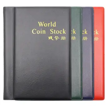 

120 Pockets Coins Album Collection Book Mini Penny Coin Storage Album Book Collecting Coin Holders For Collector Gifts Supplies