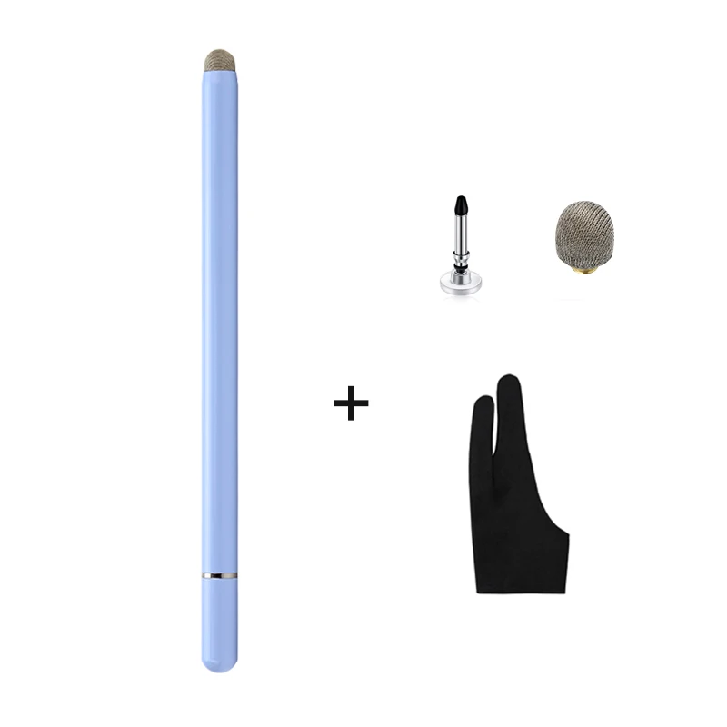 범용 터치 스크린 펜, 금속 스타일러스 펜, ipad,2 in 1 터치 펜, 스타일러스, 마그네틱 캡 그라디언트 컬러 펜
