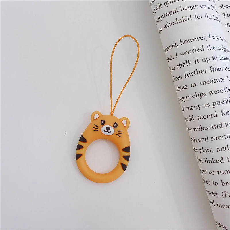 Мультипликационный нэтт schwein собрать силикон удобный шнурок schlussel кольцо lanyard anhanger кольцо seil geeignet мех alle handys