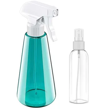 

16Oz Spray Bottle, 3 Modes Empty Spray Bottle(SPRAY & STREAM & OFF), Refillable Spray with 3.4Oz Small Spray Bottle