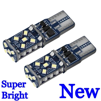 

2PCS T10 W5W WY5W Super Bright LED Car Parking Lights Auto Wedge Turn Side Bulbs Car Interior Reading Dome Lamp Canbus No Error