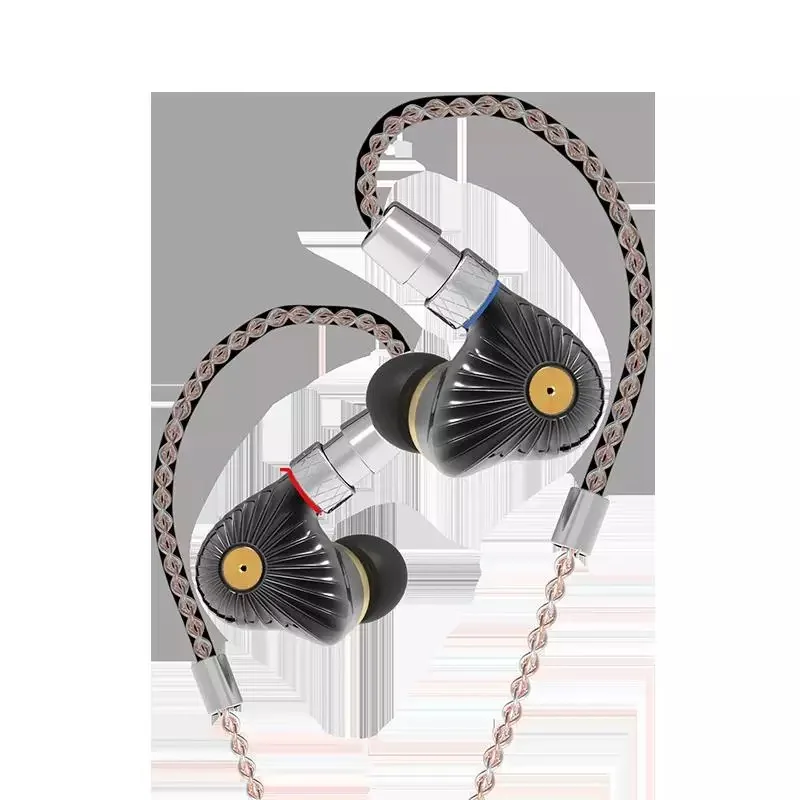 Senfer MT300 TDK EST Knowles Dyanmic EST BA DD Hybrid Hifi Music Monitor DJ Studio CNC Metal MMCX Audiophile Earphones Earbuds