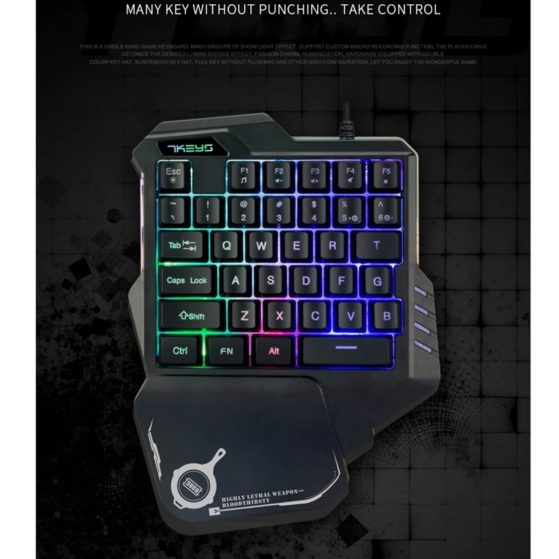 3 in 1 Bluetooth Keyboard Mouse Converter Combo with Headphone Dock Adapter for Android Smartphone PUBG Mobile Game