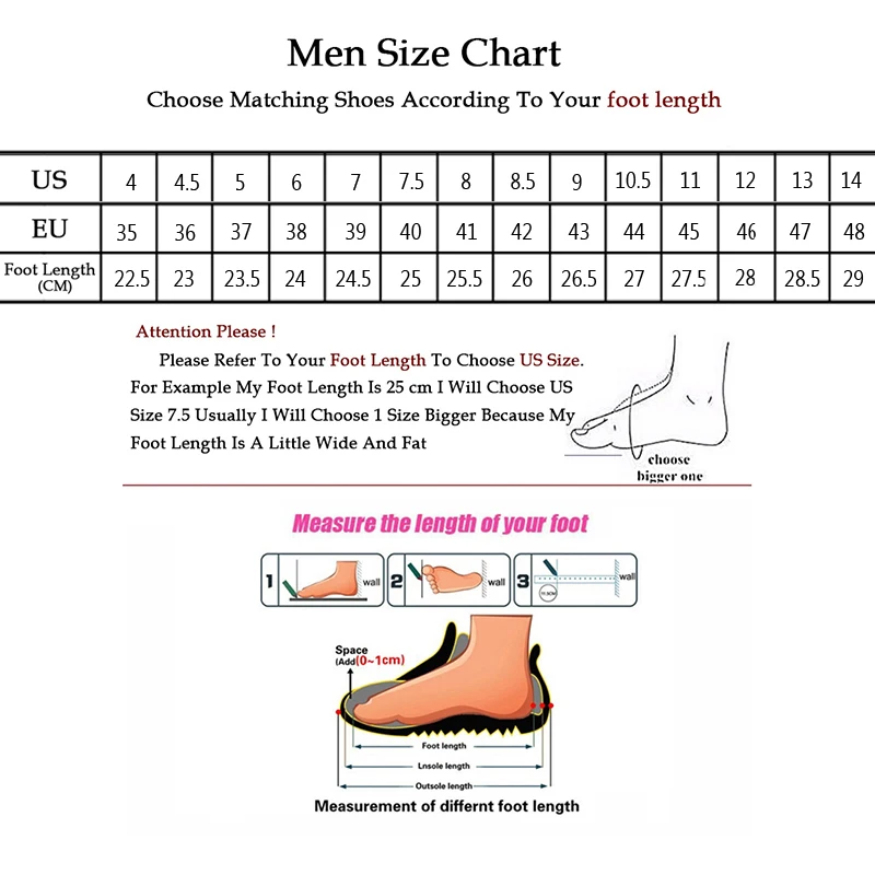 men's shoe size 48 in us
