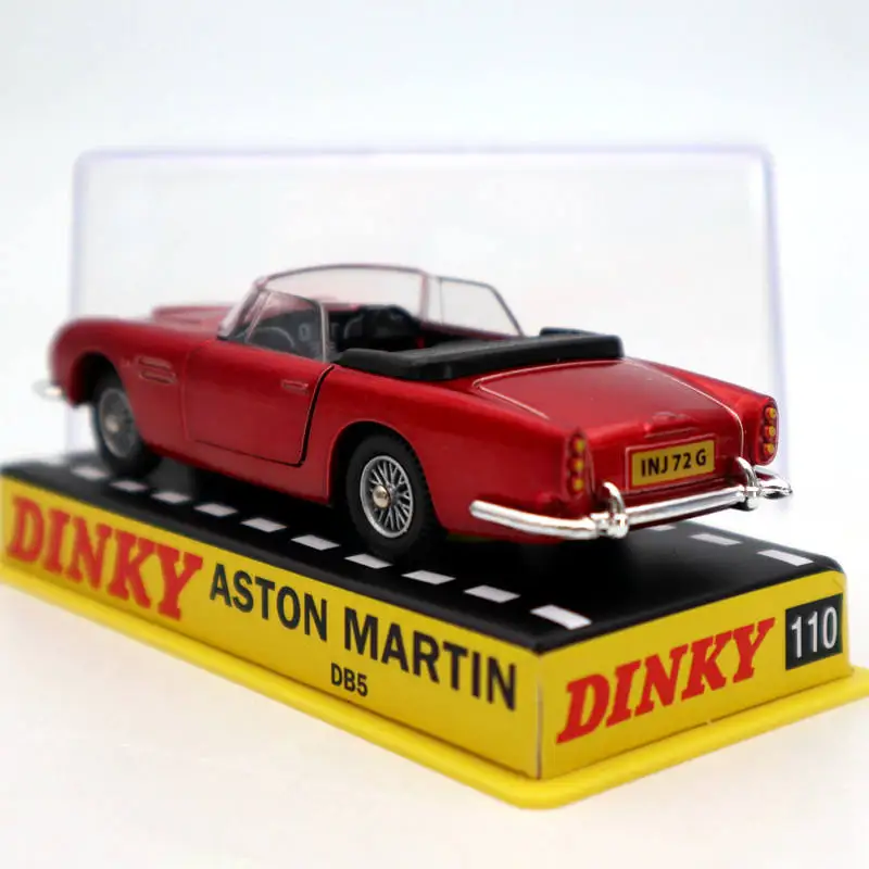 1/43 Atlas Dinky toys 110 Red Diecast Models Auto Car Gift Collection