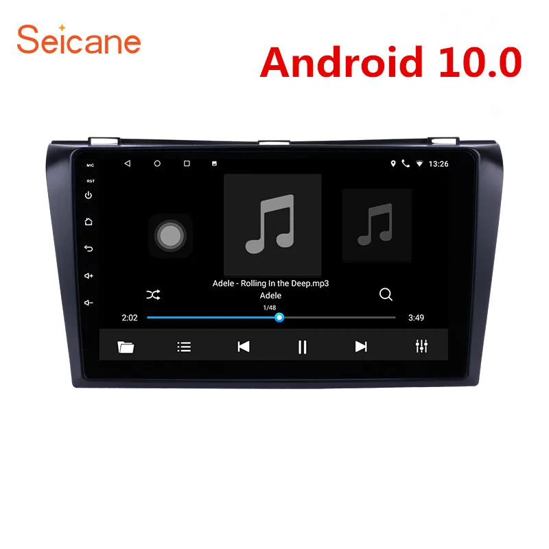 Автомагнитола Seicane 2DIN Android 10 0 GPS навигация автомобильный радиоплеер стерео для Mazda
