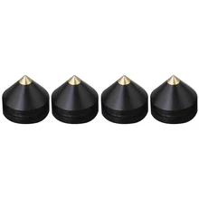 4 шт. напольный усилитель CD стабильный шарнирный кронштейн базовый динамик HIFI домашние шипы подножки запчасти медный стол амортизатор