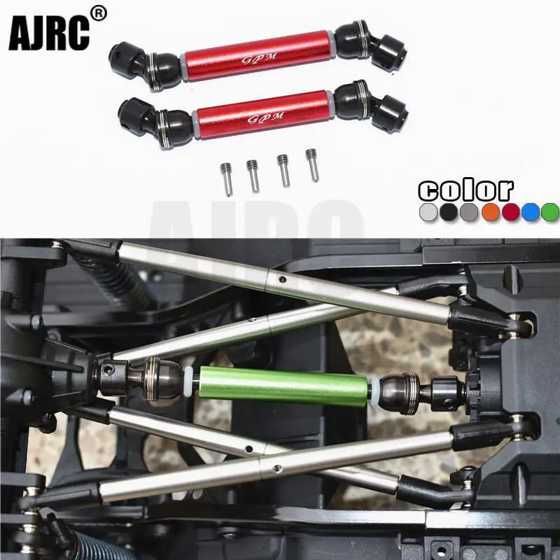 

Axial AXI03007 SCX10 III aluminum alloy tube +45# steel CVD head front and rear central drive shaft AXI232017/AX31148