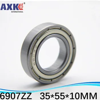 

10pcs free shipping thin wall deep groove ball bearing 6907ZZ 6907-2RS 35*55*10 mm