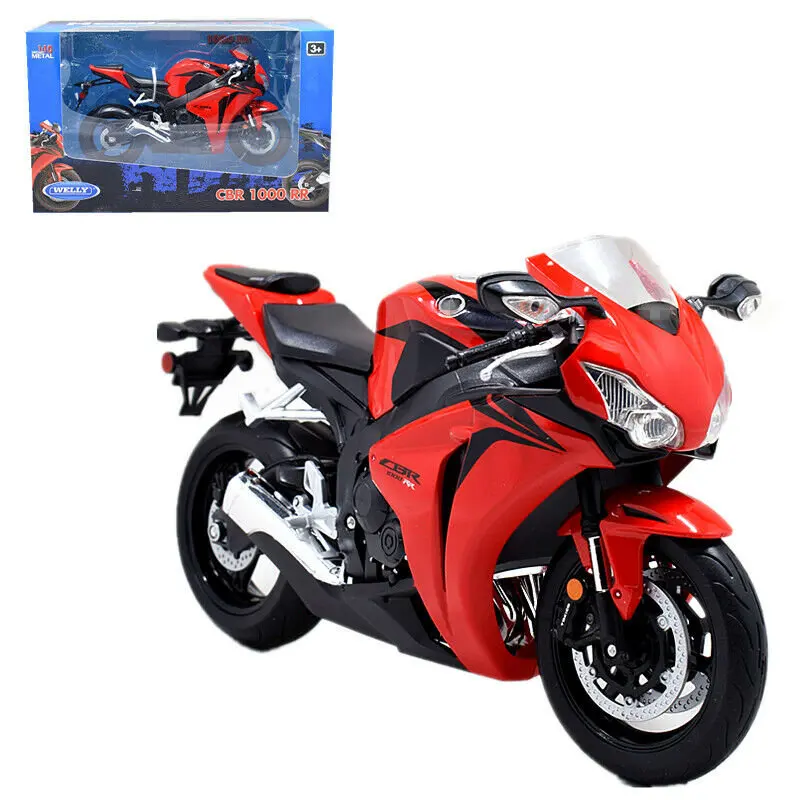 WELLY KAWASAKI NINJA 650R 1:10 DIE CAST METAL NEW IN BOX