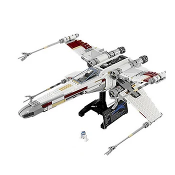 

lepinblocks 05039 Star plan Series UCS Rebel Red Five X wing Starfighter Model plane Compatible With 10240 Building Bricks Toys