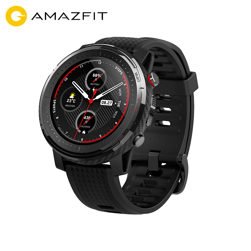 Глобальная версия Amazfit Stratos 3 Смарт часы 1 34 &quotэкран gps 5 АТМ водонепроницаемые 19
