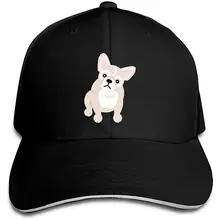 Мужская и Женская Бейсболка с французским бульдогом