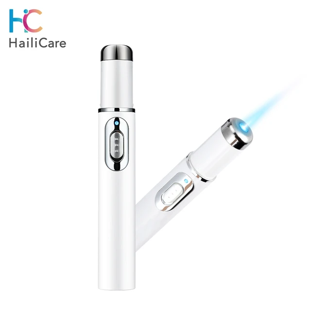 Acne Laser Pen Soft Scar Removal Machine Blue Light Therapy Pen Acne Treatment Wrinkle Removal