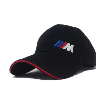 

1pcs Baseball cap Car M badge emblem sports hat For bmw M Sticker X1 X3 X4 X5 X6 X7 e46 e90 f20 e60 e39 f10 f30 Car accessories