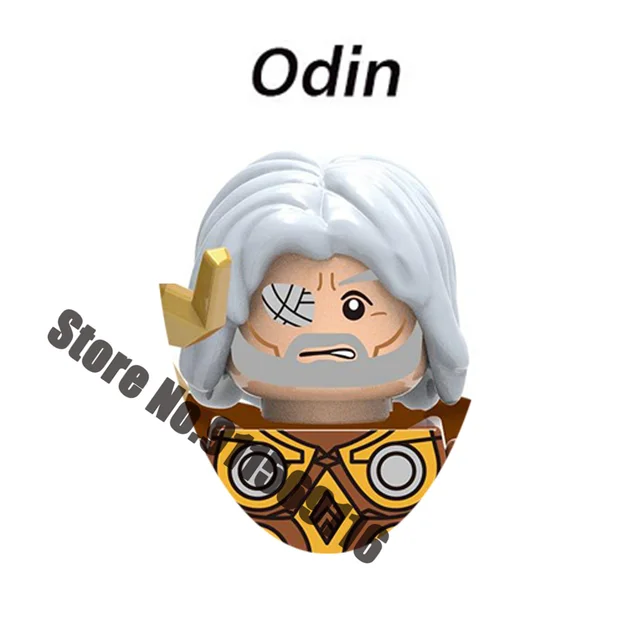 Superhero Building block Loki Sylvie Iron Man Spiderman Hulk Thor Captain America Venom Groot Thanos Vision Falcon Action Figure A-X1353