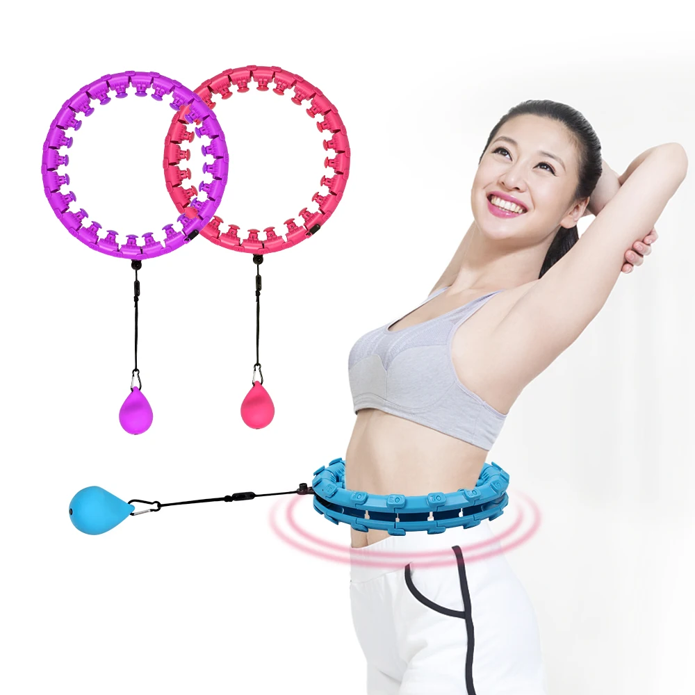 Intelligent Counting Fitness Sport Hoop Smart Sport Hoop Adjustable Thin Waist Exercise Gym Fitness Equipment Home Training