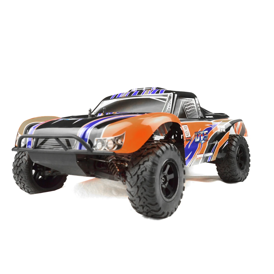 1:10 4WD Brushless Methanol Fuel Remote Control Car High Speed  Short Course Model Truck - R0097