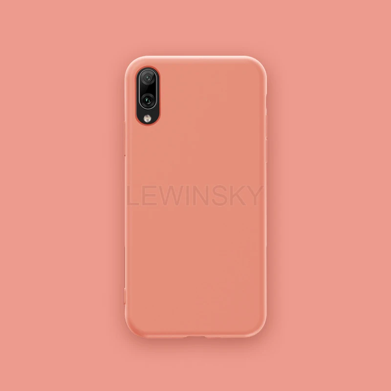 Силиконовый матовый чехол ярких цветов для Honor 9X9 10 lite 8X 8A View 20 7C 7A Pro Чехол из мягкого ТПУ Ультратонкий чехол для телефона