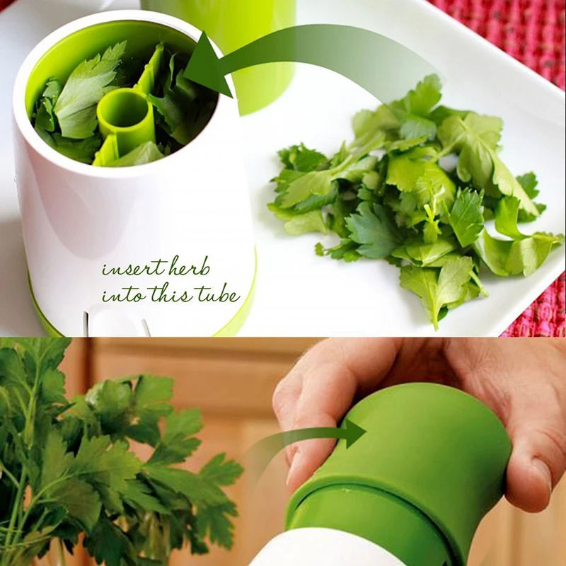 Garden Kitchen Herb Spice Grinder Grater Mill Shredder Chopper Cheese Vegetable