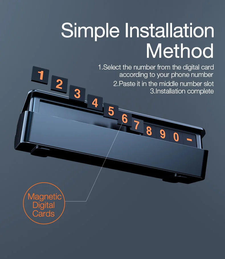 Car Temporary Parking Card (9)