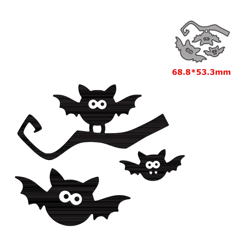 

metal cutting dies die cut bat decoration diy Scrapbook paper craft knife mould blade punch stencils dies