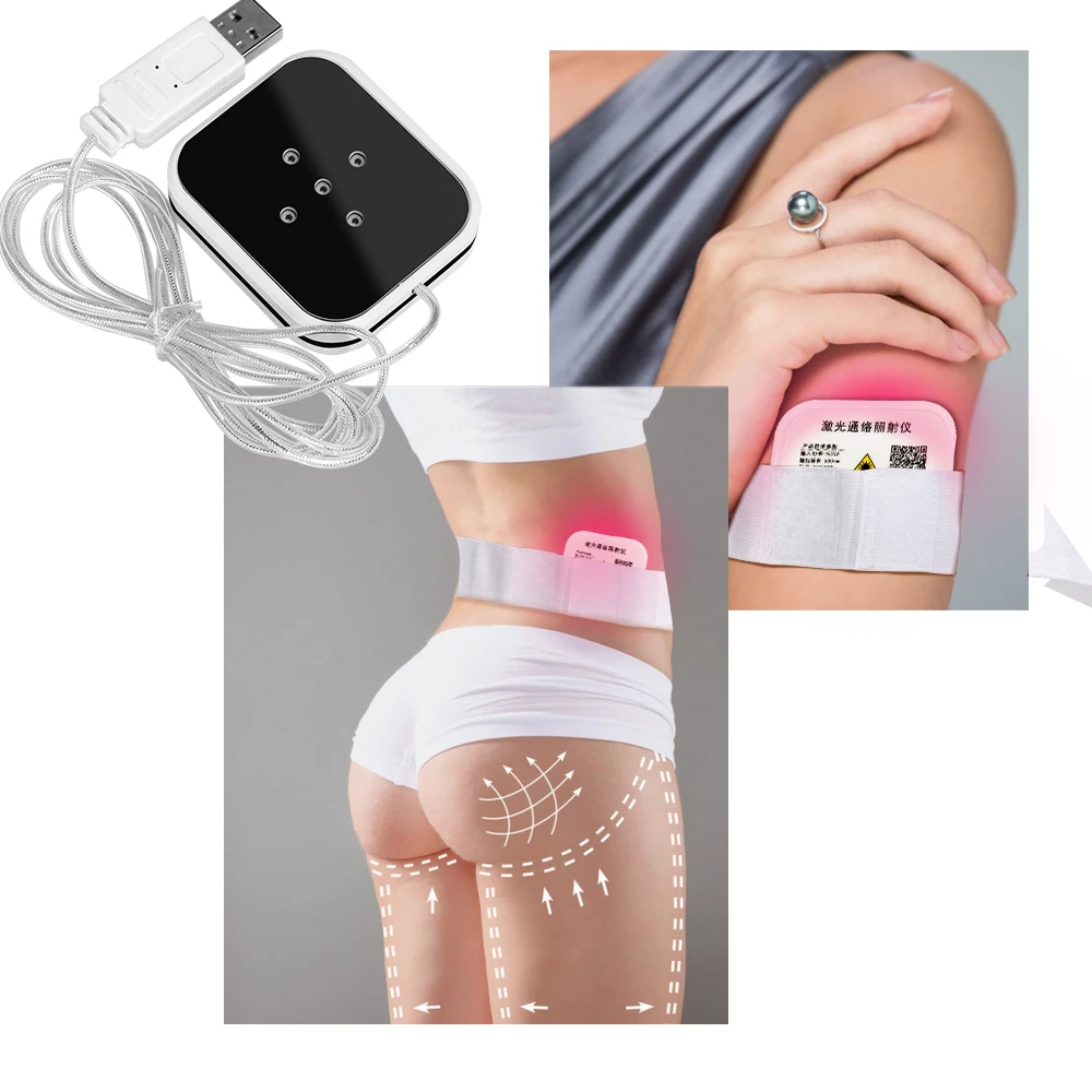 Otitis Media Ear Laser Therapy LLLT Irradiation Laser Physiotherapy Earplug Tinnitus Deafness Diabetes Hypertension Treatment