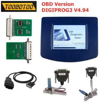 

DIGIPROG3 OBD Version Support Multi-Language Mileage Correction With OBD2 Cable V4.94 Digiprog 3 EEPROM Programmer Free Ship