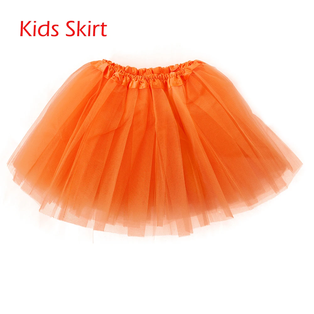 cute skirts Women's Skirt Rainbow Tutu Women Elastic Ballet Dancewear tutus Mini Tutu Skirt Fairy Yellow Tulle Skirt Mother Daughter tennis skirt Skirts