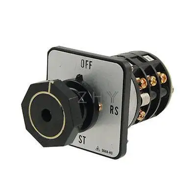 

OFF-RT-RS-ST Position Rotary Selector Cam Changeover Switch