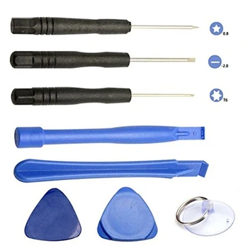 

8 In 1 Mobile Phone Repair Opening Pry Tool Kit Precision Screwdriver Set for Iphone 6 6s 7 8 Plus 5 5s SE X For Samsung