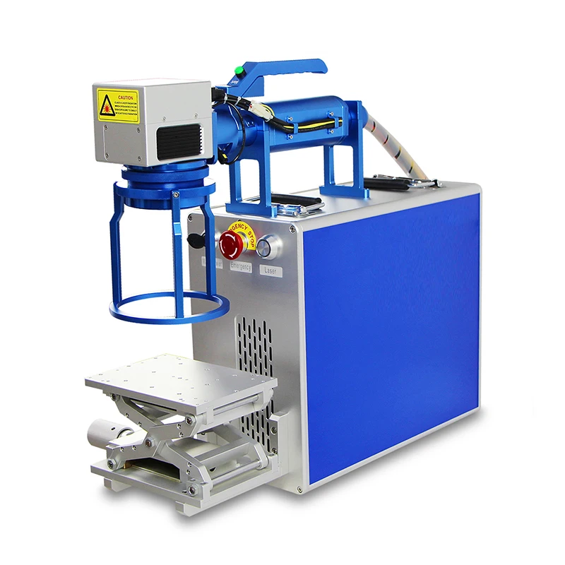 

20W 30W 50W Source Metal Engraver Hard Plastic Marker Ring Engraving Handheld Fiber Laser Marking Machine for Business