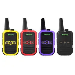 Mini walkie talkie ultra mince, portable, petit sans fil, table d'extérieur, pour hôtel, restaurant, salon de coiffure 