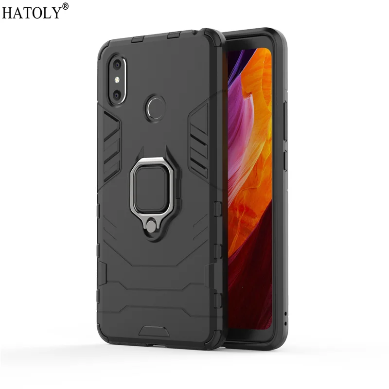 Чехол для Xiaomi Mi Max 3 чехол с магнитным кольцом держатель телефона подставка
