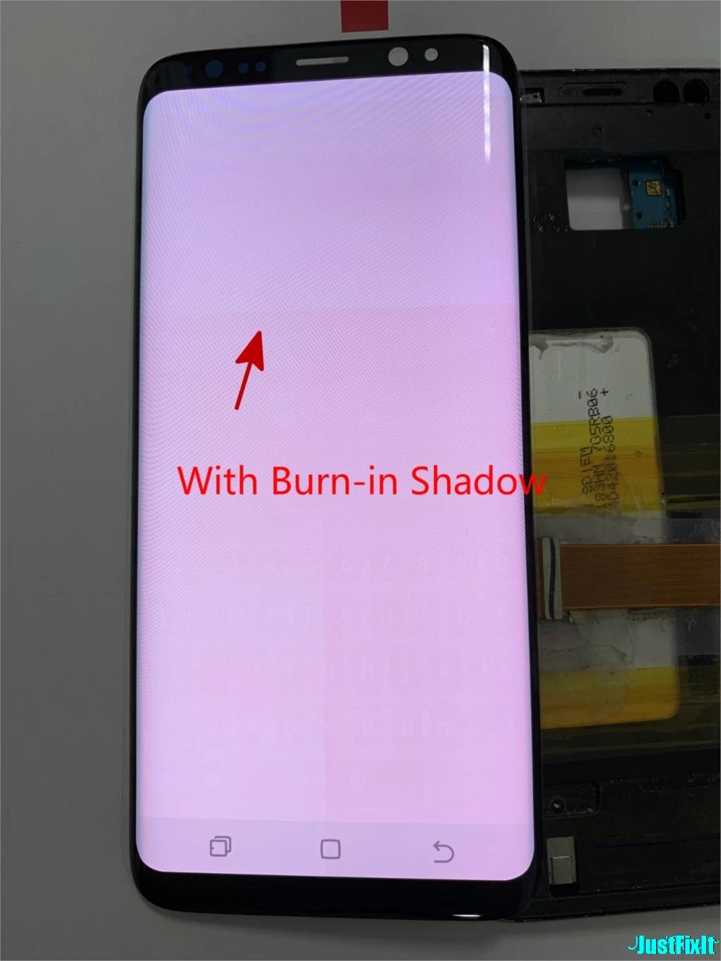 Для samsung Galaxy S8 G950F G950A G950FD горящий в тени супер AMOLED экран ЖК-дисплей сенсорный экран дигитайзер