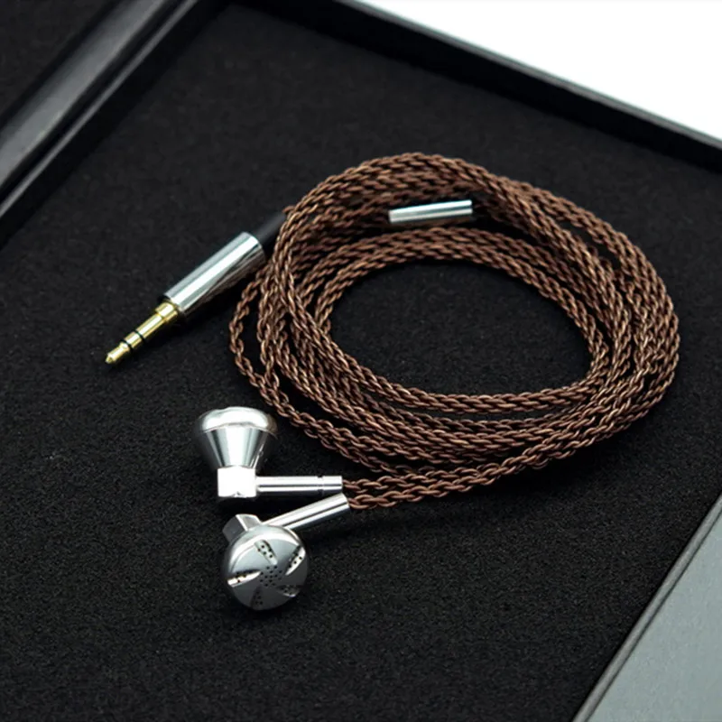 FAAEAL Datura Pro Flat Head HiFi Earbuds 14.8mm Dynamic CNC Earphone in ear Copper Cavity Metal Headset 5N LC-OFC 3.5mm Earplug