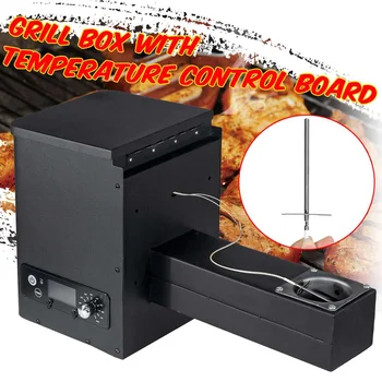 

250W Smart Digital Temperature Controller Electric Automatic Wood Pellet Smoker Grill Part Traeger BBQ Accessories