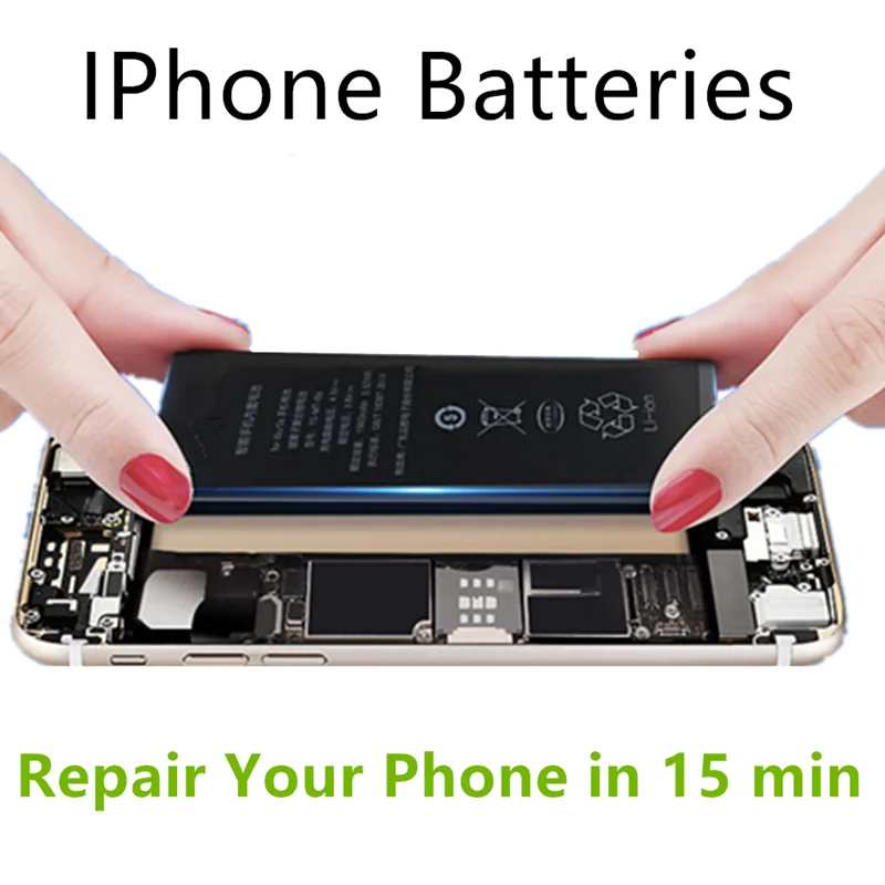 BOHYLOY аккумулятор для телефона iphone 6S 6 iphone 6 plus высококачественный 2000mAh Телефон-аккумулятор для iphone